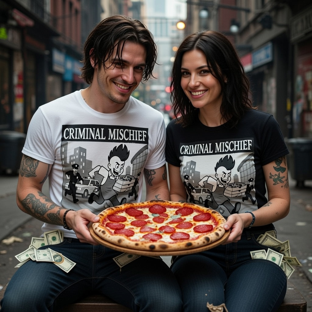 Pizza Cash Pockets T-Shirt